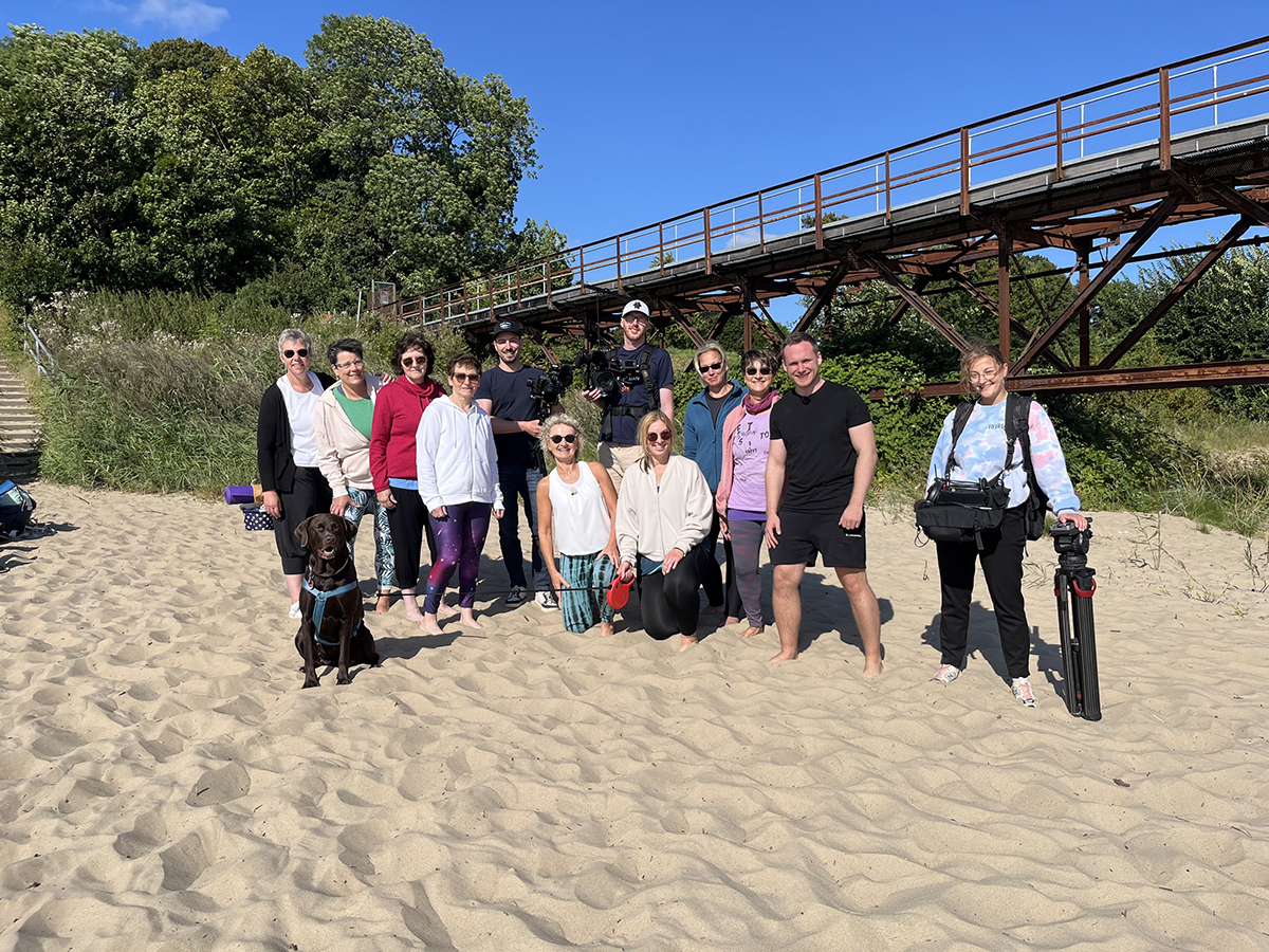 Yoga am Strand Fernsehbericht_6753
